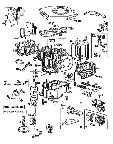 Briggs and stratton engine