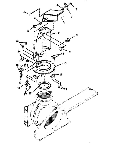 Discharge chute
