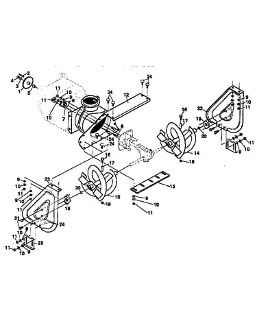 Auger housing