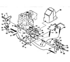 Noma D2450-010 frame components diagram