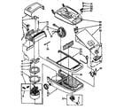 Kenmore 1162411190 vacuum cleaner diagram