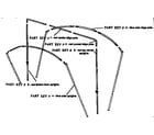 Sears 308771770 frame assembly diagram