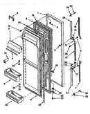 Refrigerator door
