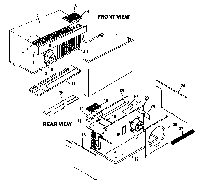 Non-functional replacement parts