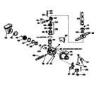 Kenmore 3631654194 motor pump mechanism diagram