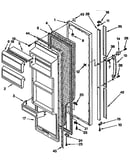 Refrigerator door
