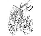 Kenmore 5648921690 switches and microwave parts diagram