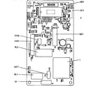 Kenmore 5648921690 power & control circuit board diagram