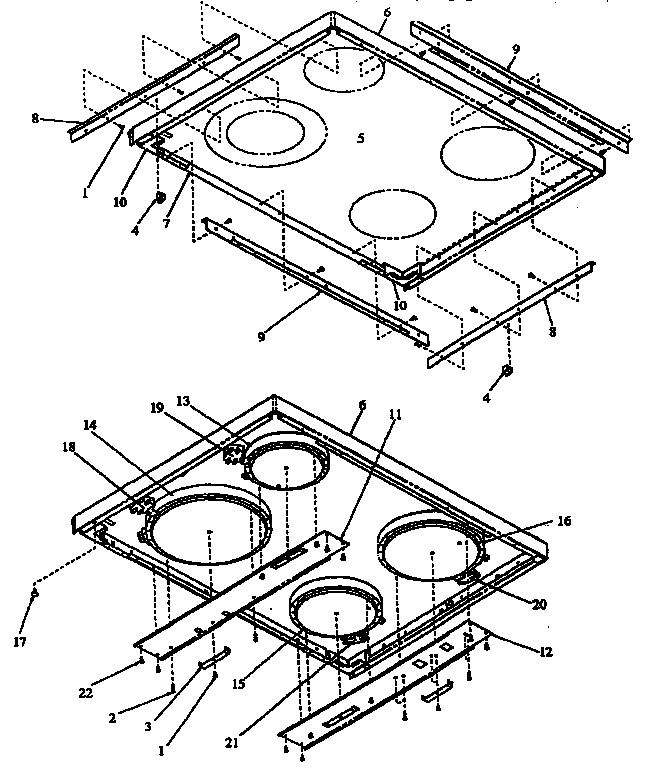 Main top section