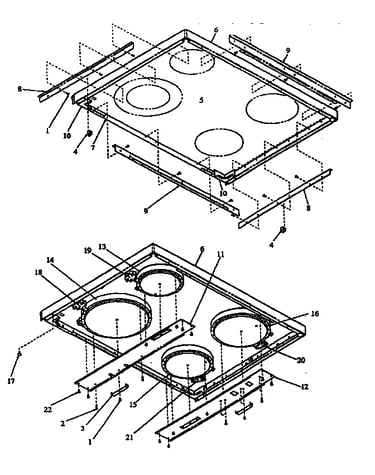 Main top section