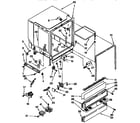 Kenmore 6651584990 tub assembly parts diagram
