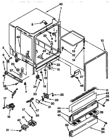 Tub assembly parts