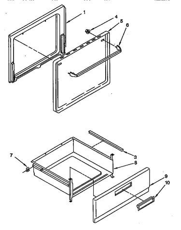 Door and drawer