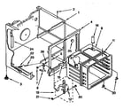 Whirlpool RF3020XYW0 internal oven diagram