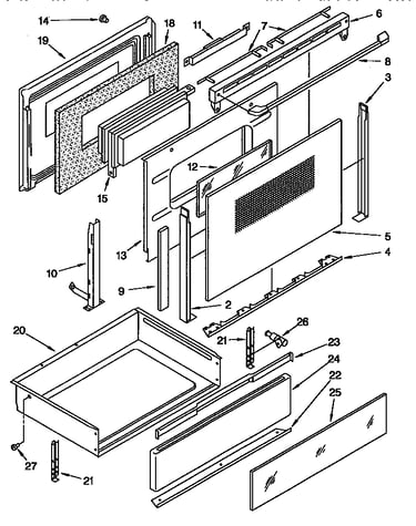 Door and drawer
