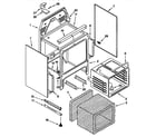 Kenmore 664KERH507YWH0 oven chassis diagram