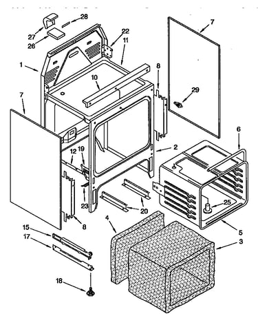 Oven chassis