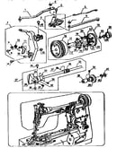 Zigzag guide assembly