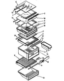 Refrigerator shelf