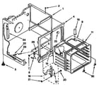 Whirlpool RF3020XYW2 internal oven diagram