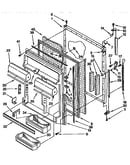 Refrigerator door parts