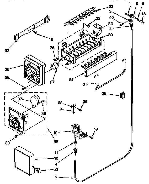 Icemaker parts