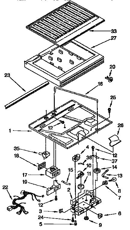Compartment separator