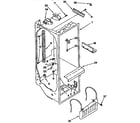 KitchenAid KSPS22QBWH00 refrigerator liner parts diagram