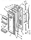 Refrigerator door parts
