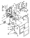 Dispenser front parts