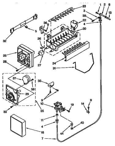 Icemaker parts