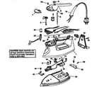 Black & Decker F492BWH replacement parts diagram