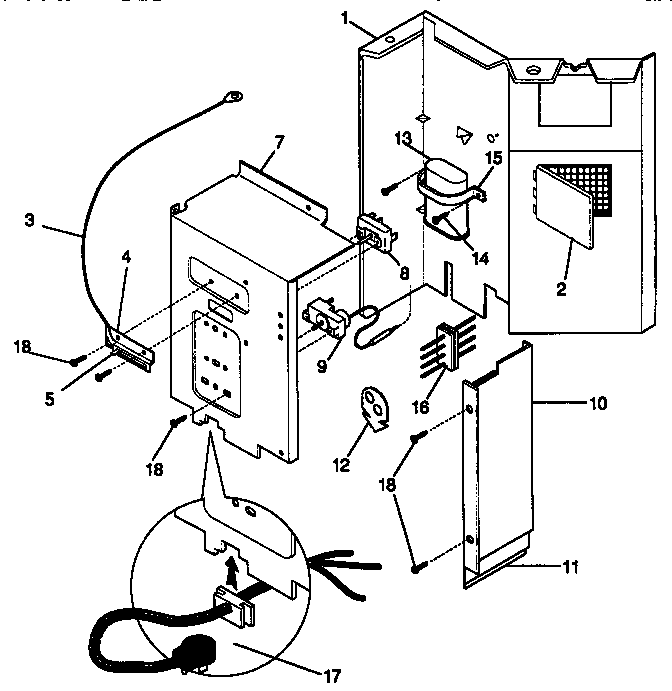 Control panel parts