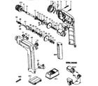 Makita 6095D cordless drill driver diagram