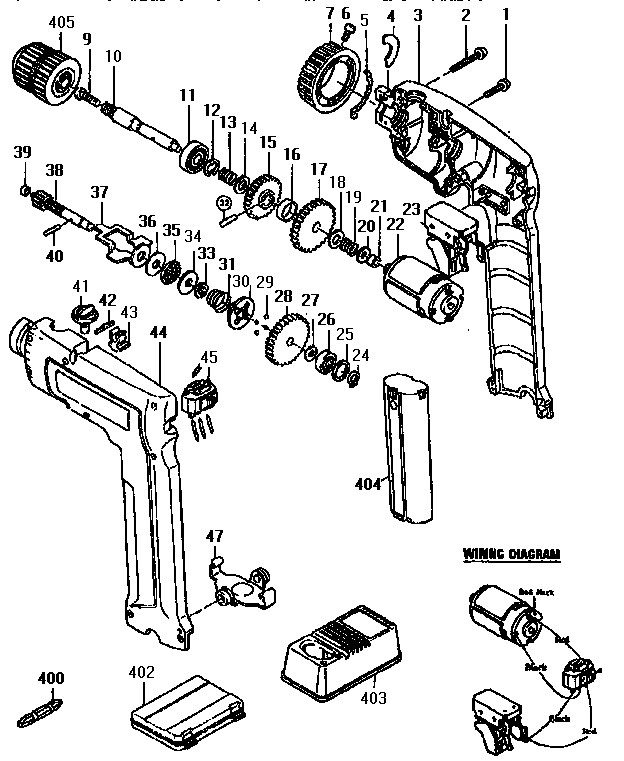 Cordless drill driver