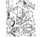 Whirlpool LGC6646AN0 cabinet diagram