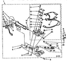 Whirlpool LGC6646AN0 burner assembly diagram