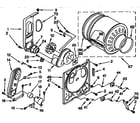 Whirlpool LGC6646AN0 bulkhead diagram