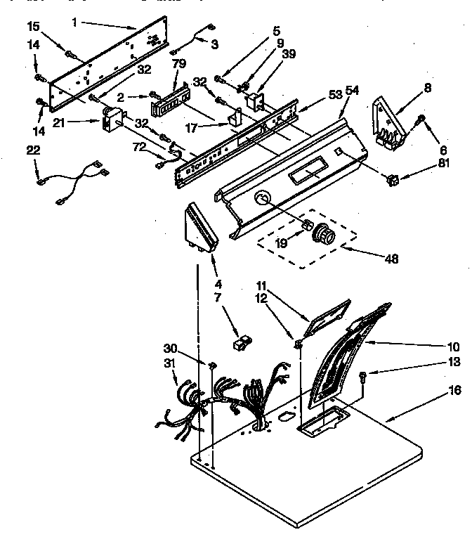 Top and console