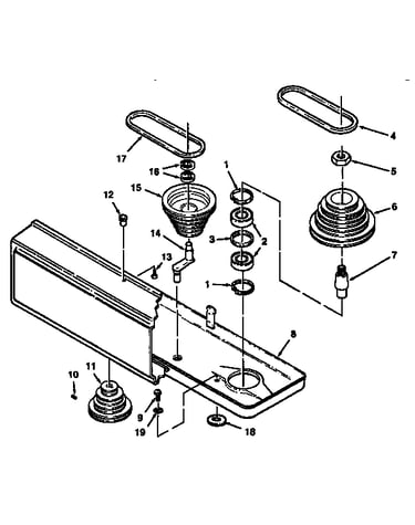 Pulley assembly with guard