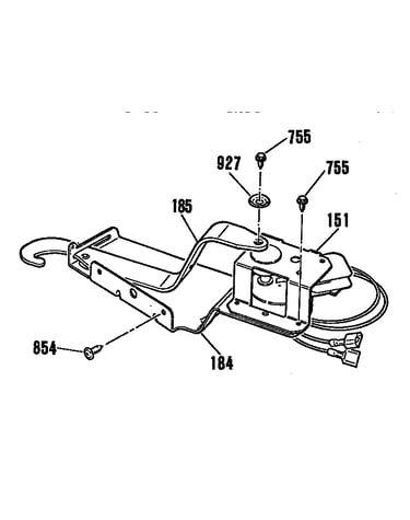 Door lock section
