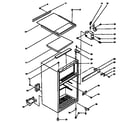Kenmore 5649932910 cabinet parts diagram