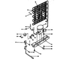 Kenmore 5649932910 refrigeration unit parts and accessories diagram
