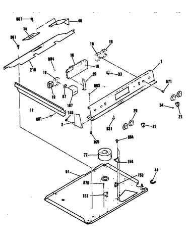 Control panel section