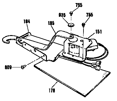 Door lock section