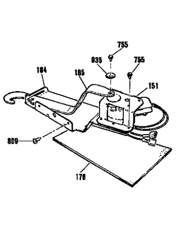 Door lock section