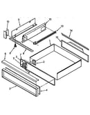 Drawer and rail