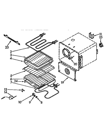 Oven interior