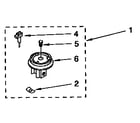 KitchenAid KDDT07BAL0 sealed gas assembly diagram
