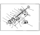 Smith Corona PWP2900 (5FAL) element drive diagram